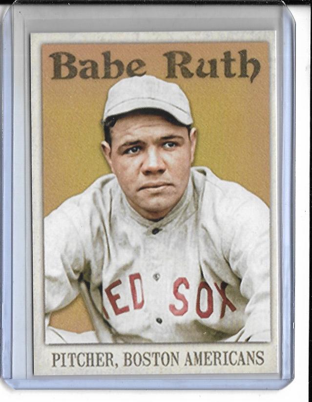 BABE RUTH RETRO CARD! - New York Yankees Vintage Style Type 3