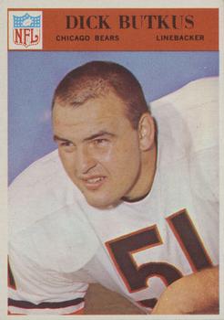 1966 Philadelphia #31 DICK BUTKUS  - CHICAGO BEARS Rookie Reprint Card