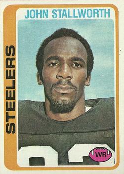 1978 Topps #320 JOHN STALLWORTH Rookie Reprint Cards Pittsburgh Steelers