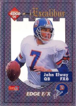 1994 COLLECTORS EDGE EQII F/X INSERT  CARD  JOHN ELWAY DENVER BRONCOS