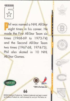 2003-04 Parkhurst Original Six Boston Bruins PHIL ESPOSITO  #66 HALL OF FAME HOCKEY