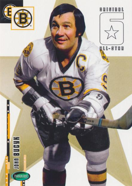 2003-04 Parkhurst Original Six Boston Bruins JOHNNY BUCYK #68 HOCKEY HALL OF FAME