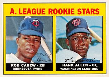 1967 Topps #569 Rod Carew Minnesota Twins  Rookie Reprint Card HOF