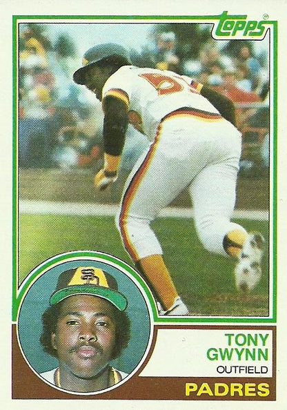 1983 TOPPS #482 TONY GWYNN ROOKIE REPRINT CARD - SAN DIEGO PADRES