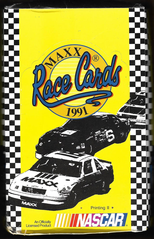 1991 MAXX NASCAR RACING CARDS - Now .LOT OF 10 PACKS