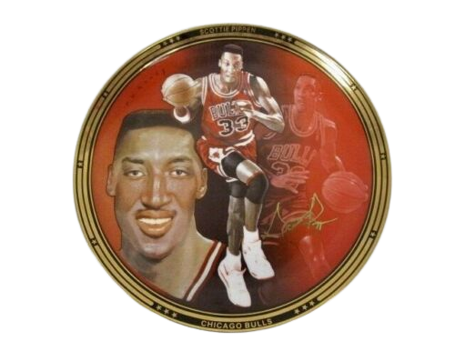 1992 Sports Impressions SCOTTIE PIPPEN - CHICAGO BULLS  mini plate 4.5"