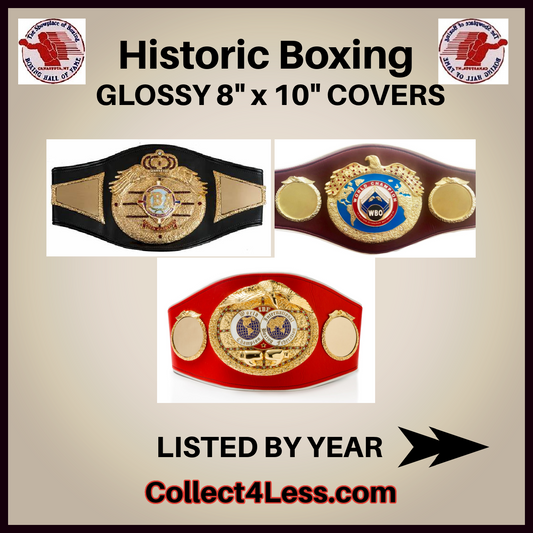 BOXING CHAMPIONSHIP and OTHER8" x 10"   POSTER & COVER GLOSSY PRINTS