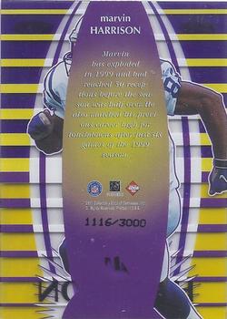 1999 Collector's Edge Masters - Majestic #14 MARVIN HARRISON Indianapolis Colts  Individually Numbered Card