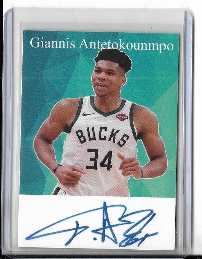 Giannis antetokounmpo autograph 2024