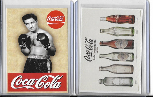 ROCKY MARCIANO - COCA COLA - Vintage Style Ad ACEO Card MINT