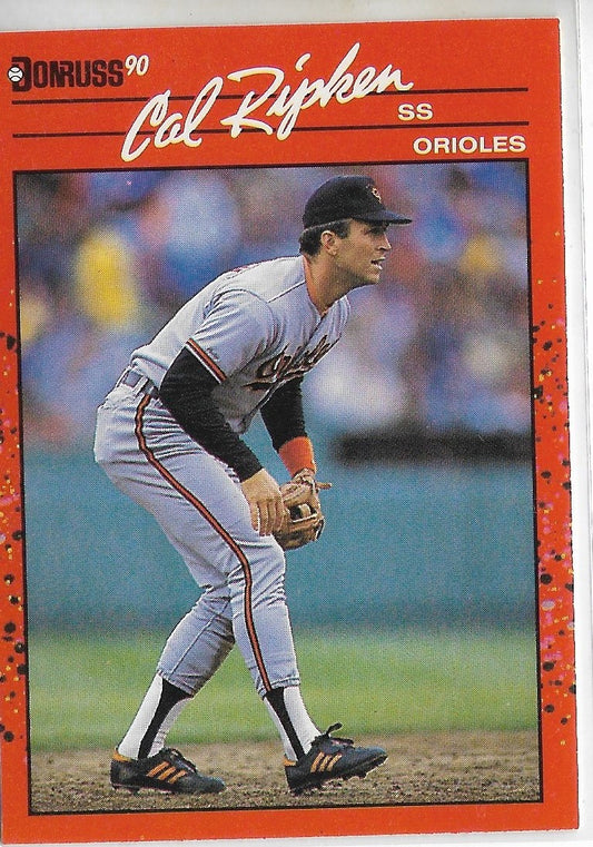 1990 Donruss #96 CALRIPKEN JR. - Baltimore Orioles HOF Great Mint Condition Card
