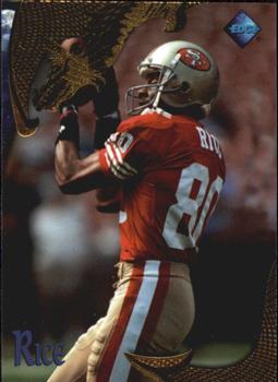 1997  COLLECTORS EDGE JERRY RICE EXCALIBUR DRAGON SLAYERS #133  SAN FRANCISCO 49ers