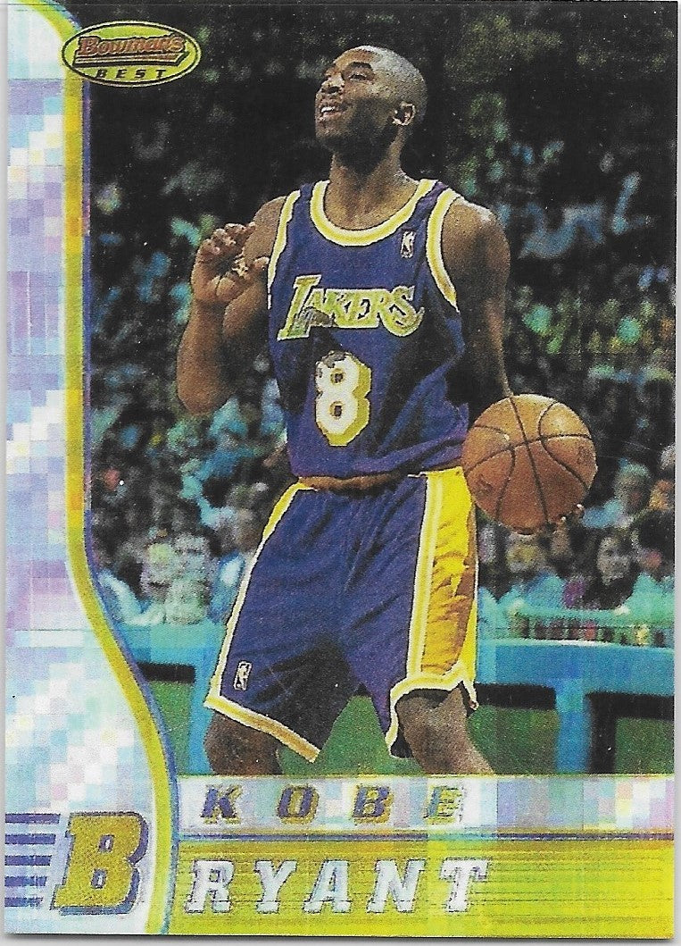 Kobe Bryant 1996-97 Bowman's Best #R23 Atomic Reprint Card >NOT A REFRACTOR:( <