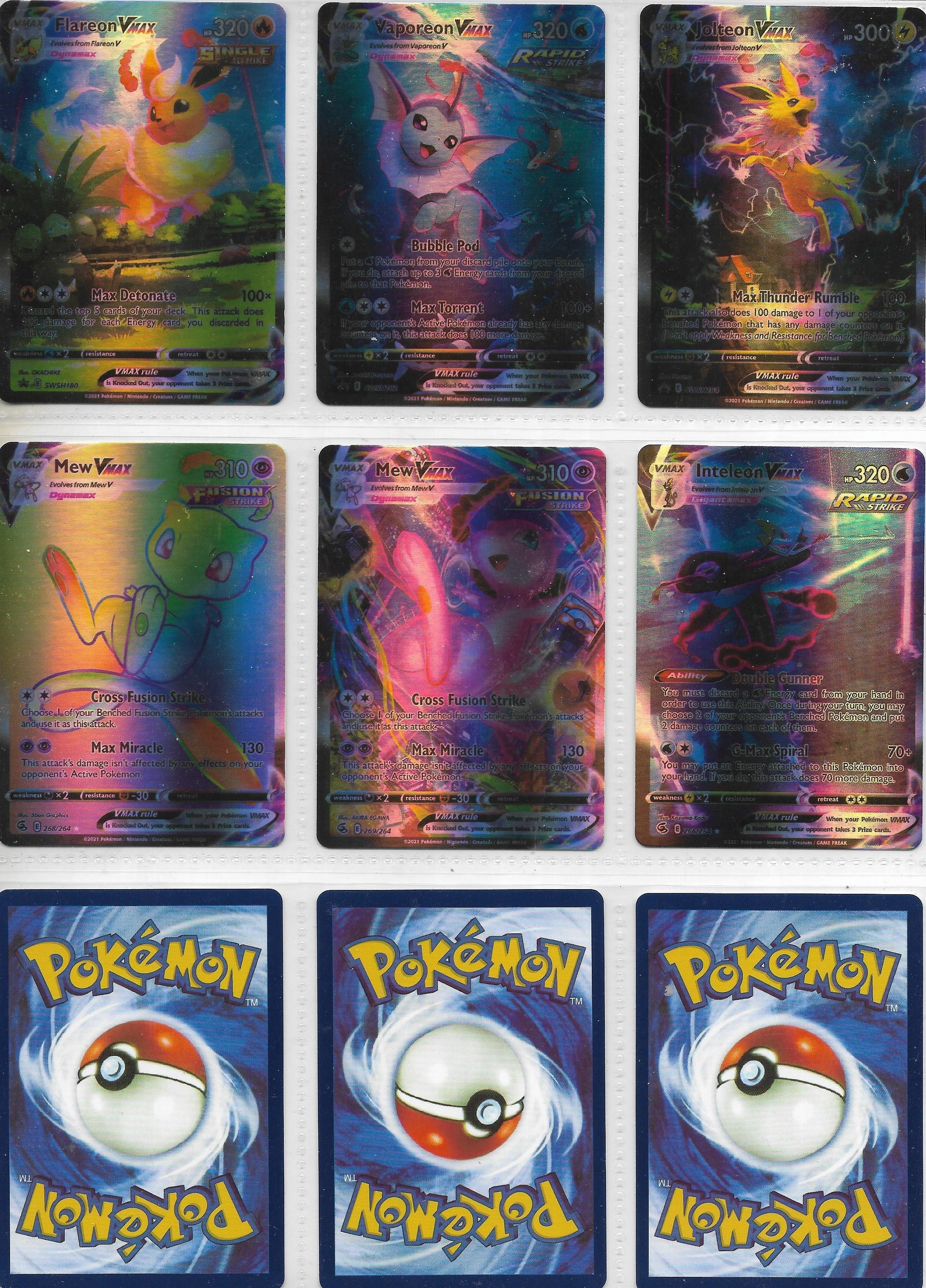 Pokemon vstar and vmax order lot