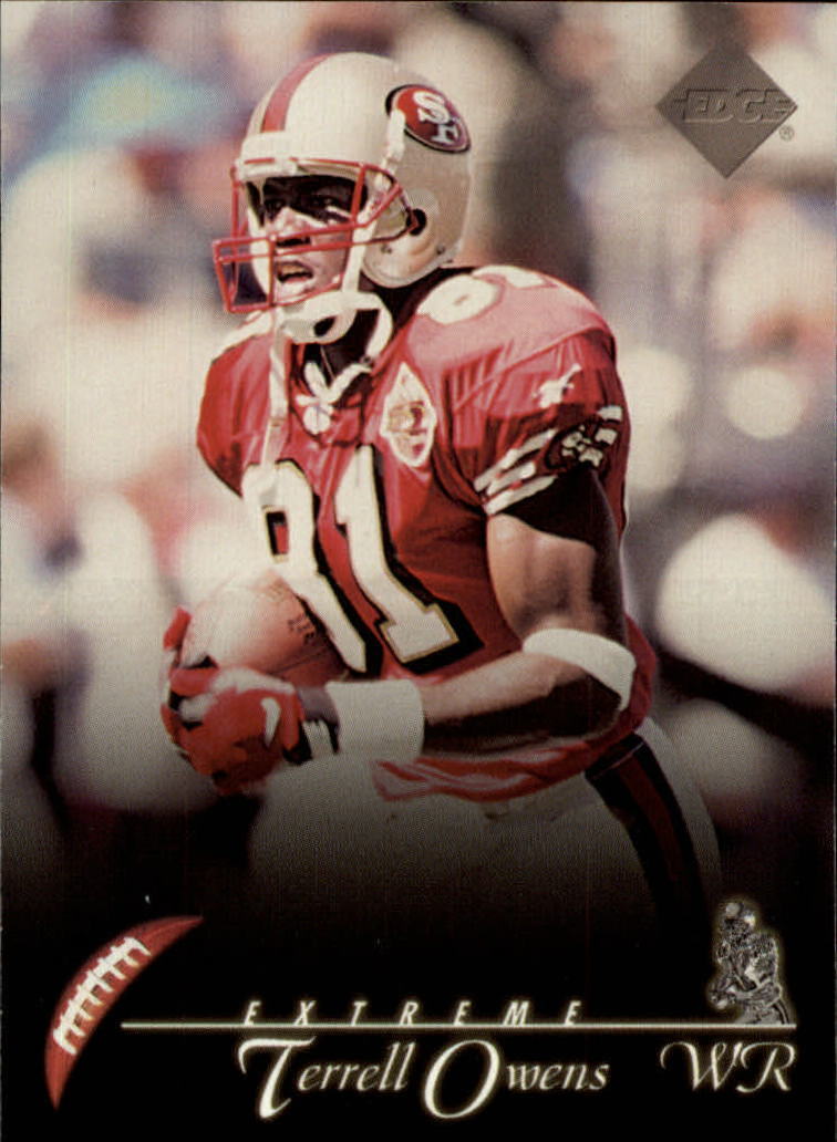 1997 COLLECTOR'S EDGE EXTREME INSERT#149 TERRELL OWENS  SAN FRANSISCO 49ERS