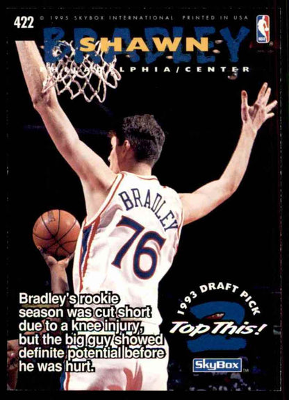1994 HOOPS DRAFT PICK #422 JASON KIDD-SHAWN BRADLEY Rookie Original
