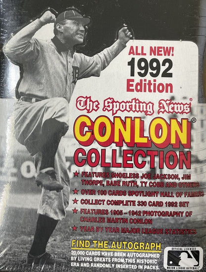 1992 Conlon Collection - Historic photo  Baseball Cards - Packs 15 Cards per Pack