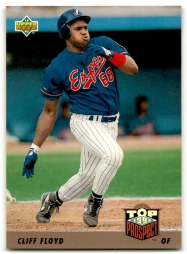 ROOKIE:  1993 UPPER DECK #431  -CLIFF FLOYD -  MONTREAL EXPOS - TOP PROSPECT