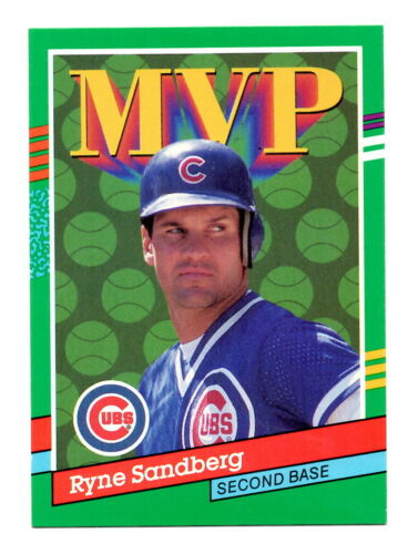 1991 DONRUSS "MVP" #404 RYAN SANDBERG  CHICAGO CUBS  MLB HOF