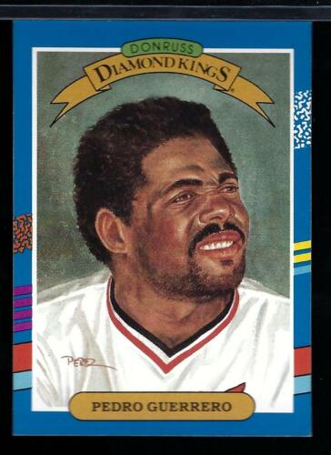 1991 DONRUSS "DIAMOND KING" #25 PEDRO GUERRERO ST.LOIUS CARDINALS