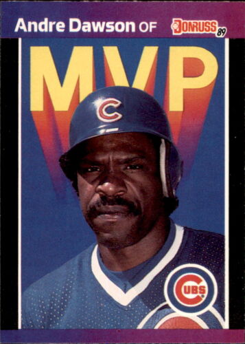 1989 DONRUSS "MVP" #BC-8 ANDRE DAWSON CHICAGO CUBS  MLB HOF