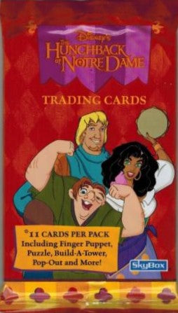 1996 SKYBOX DISNEY'S THE HUNCHBACK OF NOTRE DAME UNOPENED PACK