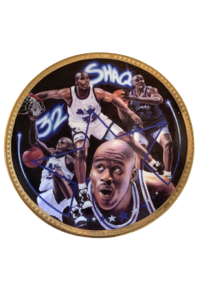 1993 Sports Impressions SHAQUILLE ONEAL ORLANDO MAGIC  ROY mini plate 4.5"