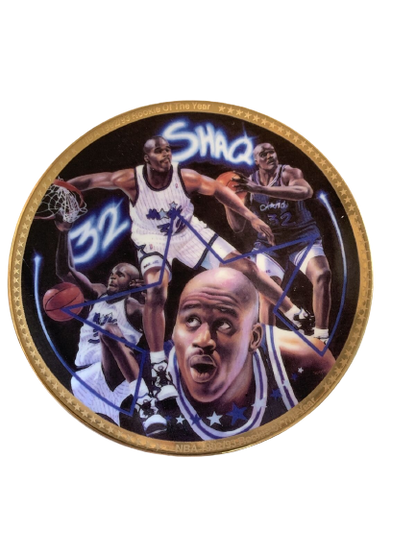 1993 Sports Impressions SHAQUILLE ONEAL ORLANDO MAGIC  ROY mini plate 4.5"