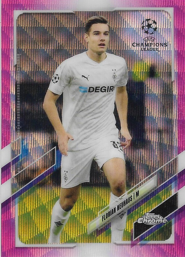 TOPPS CHROME- FLORIAN NEUHAUS - CHAMPIONS LEAGUE CARD