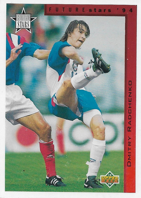 1994 Upper Deck World Cup #289 Dmitri Radchenko Russia Future Stars Card